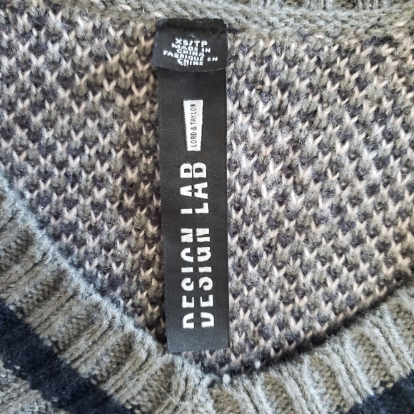 Lord & Taylor Design Lab Animal Print Sweater - Picture 5 of 6